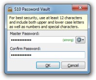 Create Master Password